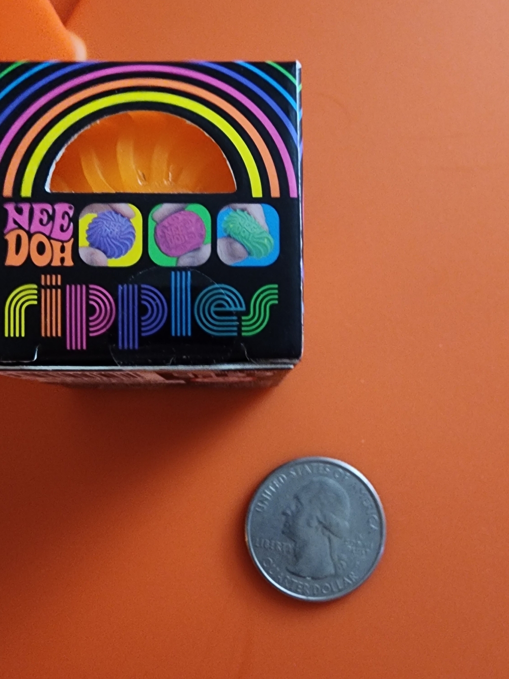Ripples Stress Toy - Orange
